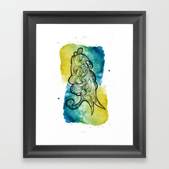 The Rapture. Framed Art Print