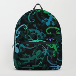 Leaping Lizard Blues Backpack