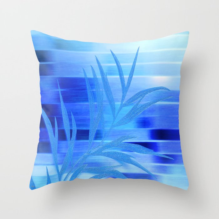 Silky Night Throw Pillow