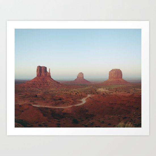 Monument Valley Art Print