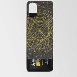 Golden Geometry Android Card Case