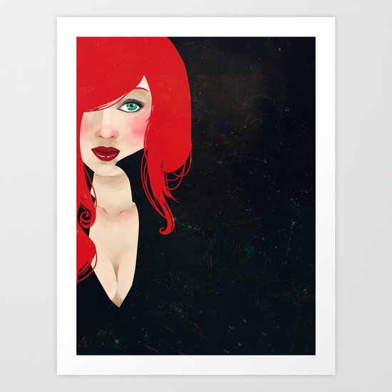 Natasha Romanoff Art Print