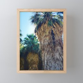 Coachella Palms Framed Mini Art Print