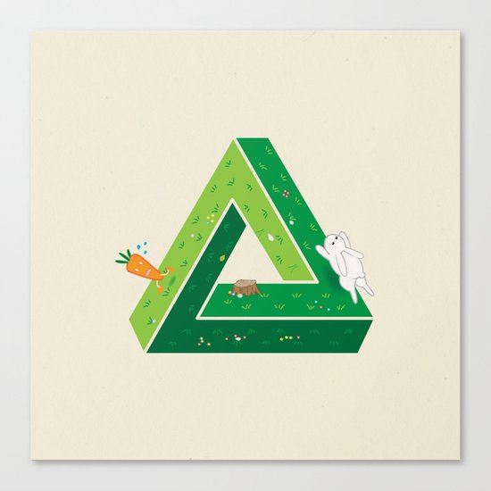 Chasing Canvas Print