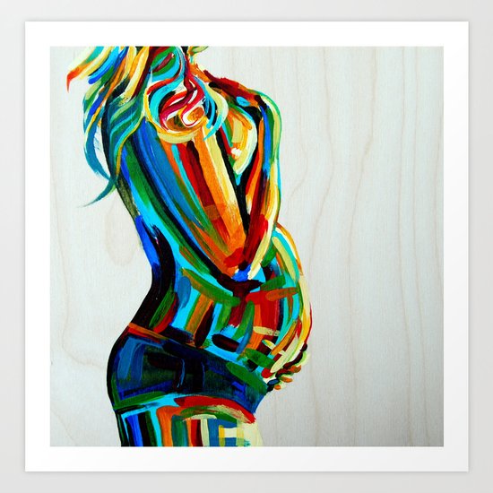 Vibrant Stillness Art Print