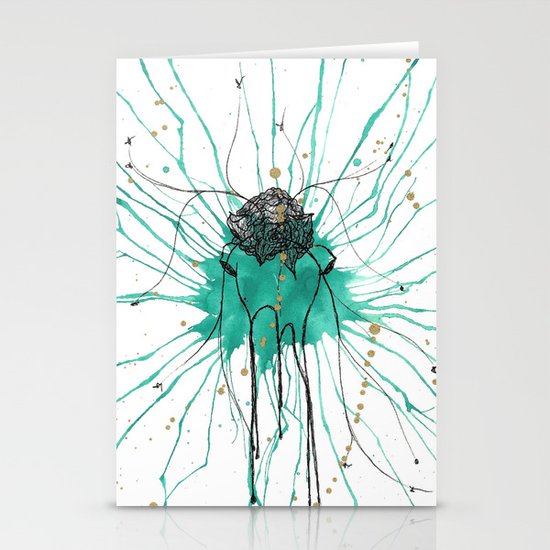 She Was Like Ice Cream And Roses, So Good, So Sweet Stationery Cards