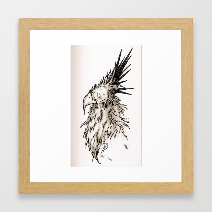 Final Fantasy Vii Chocobo Framed Art Print