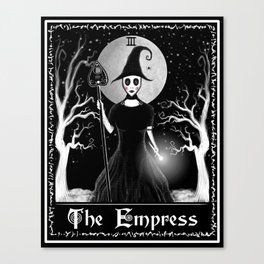 Empress TAROT Card | Witchcraft Canvas Print