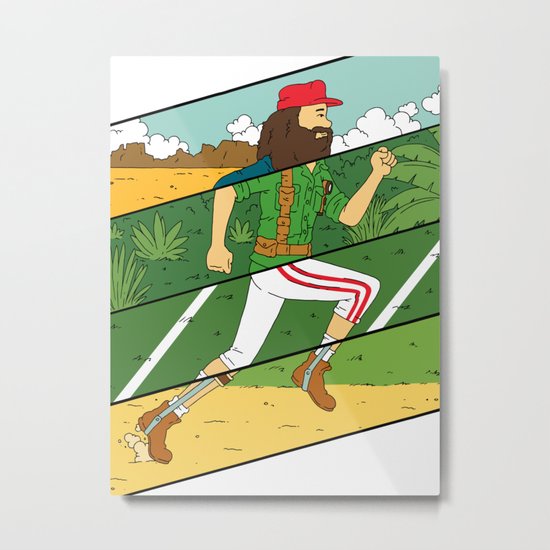 Run Metal Print