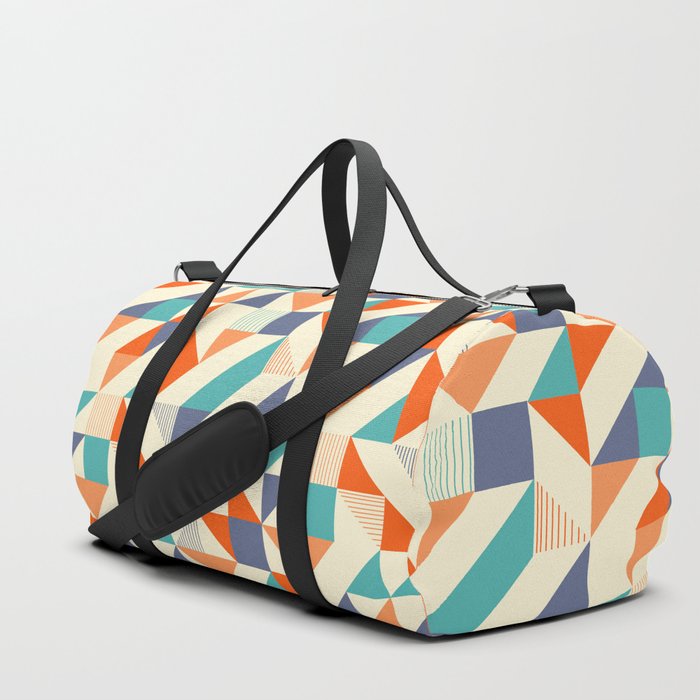 Bold Modern Quilt Duffle Bag