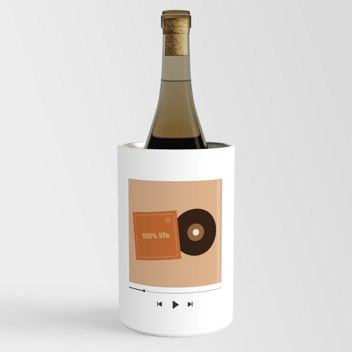 07 - 100% life - "YOUR PLAYLIST" COLLECTION Wine Chiller