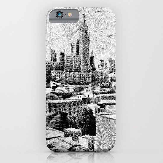 New York City - Fingerprint - Black ink iPhone & iPod Case