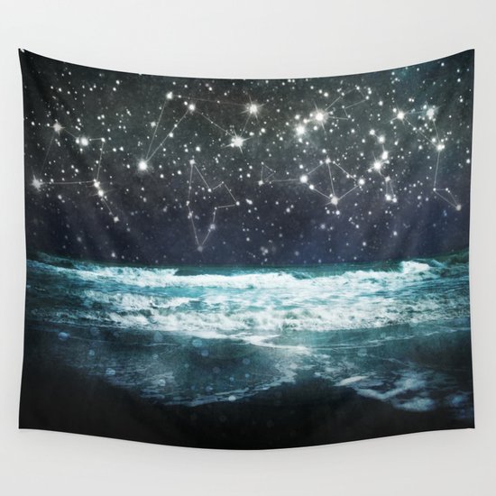 The Greek Upon the Stars Wall Tapestry
