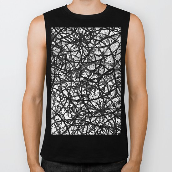 Grunge Art Abstract G59 Biker Tank