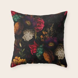 rose colored throw pillows