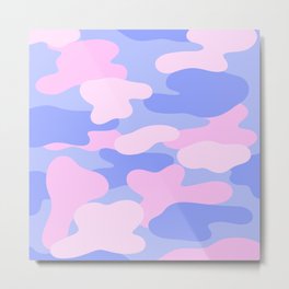 Pastel camo Metal Print | Khaki, Trendy, Popular, Graphicdesign, Pastel, Army, Camouflage, Print, Nature, Soldier 
