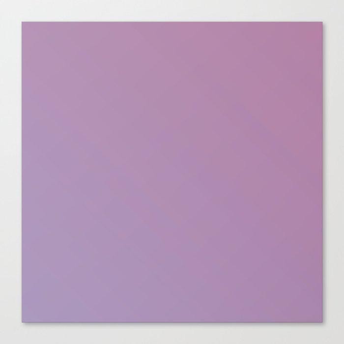 Soft Pink Purple Gradient Canvas Print