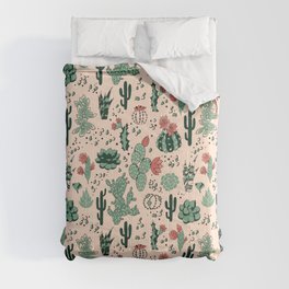 Succulent Desert Comforter