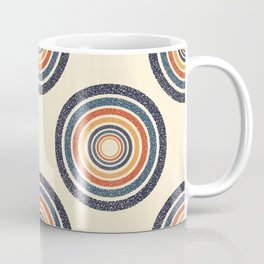 Classic Retro Colour Record Design Coffee Mug