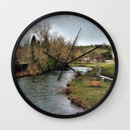 River Wye at Bakewell Wall Clock