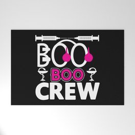 Boo Boo Crew Halloween Nurse Welcome Mat