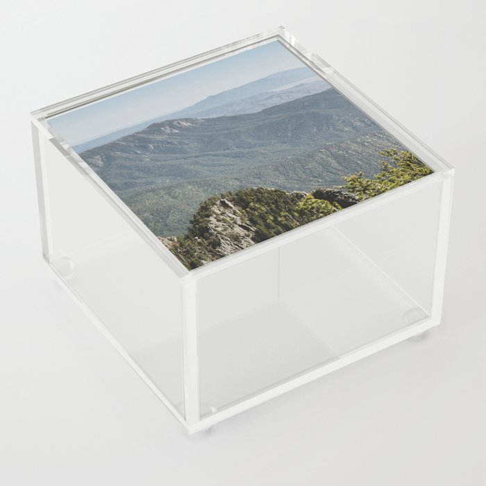 View From The Sandia Mountains 2 Acrylic Box