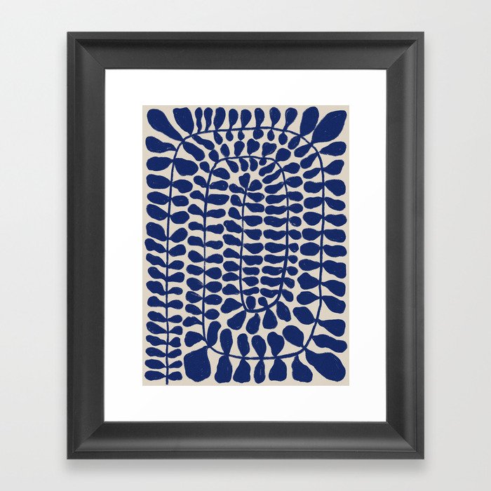 One Hundred-Leaved Plant #4 Framed Art Print