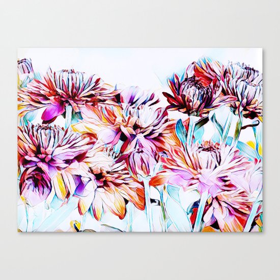 Mums the Word Canvas Print