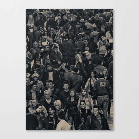 us and them Canvas Print