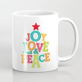 Joy, Love & Peace Coffee Mug