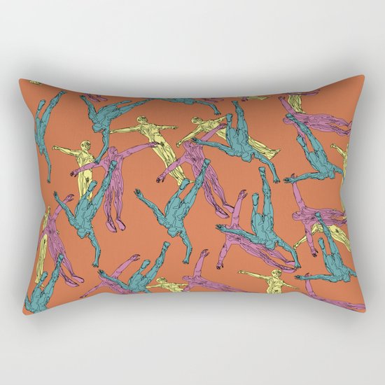 Fly United Rectangular Pillow
