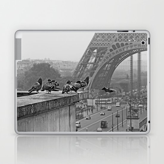 pigeons parisien Laptop & iPad Skin