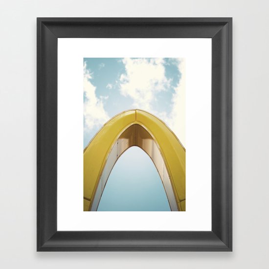 Golden Arch Framed Art Print