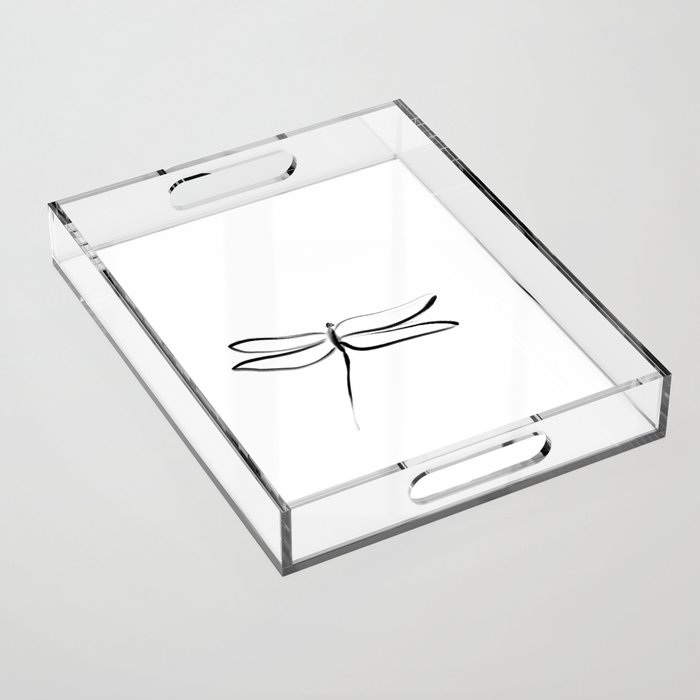 Dragonfly Acrylic Tray