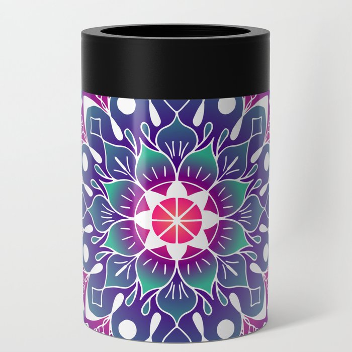 Colorful Mandala Decorative Can Cooler
