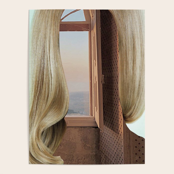 Die schwarze Frau · Die schwarze Frau · where is she Poster by Marko Köppe Society6