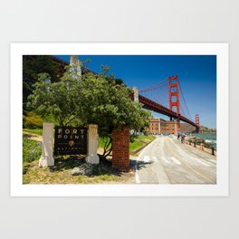 Fort Point, San Francisco Art Print