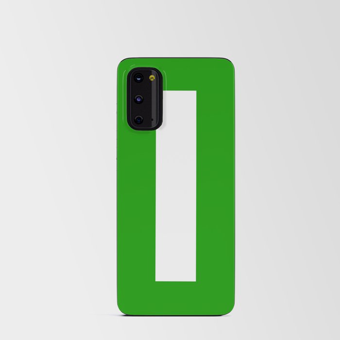 Letter I (White & Green) Android Card Case