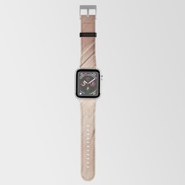 Pale Tan Brushstrokes  Apple Watch Band