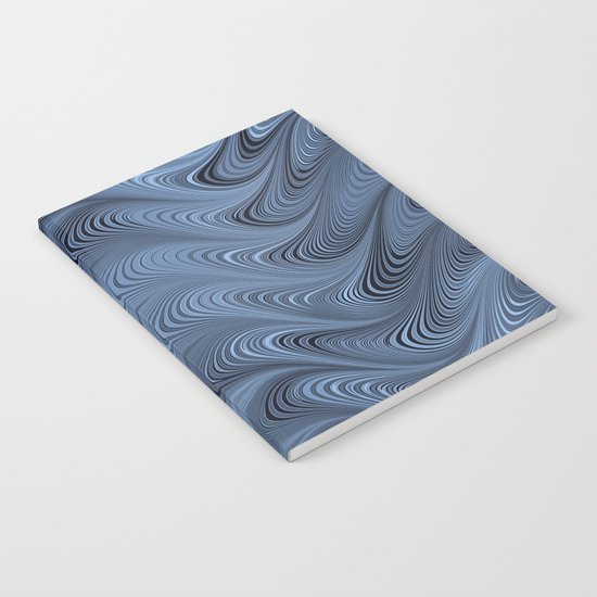 Blue Swirl Notebook