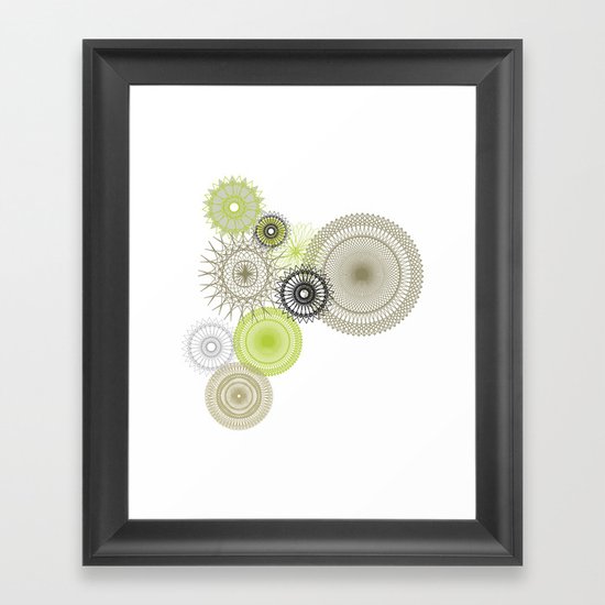 Modern Spiro Art #1 Framed Art Print