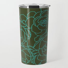 Seasons K Designs Succulent Bouquet Travel Mug