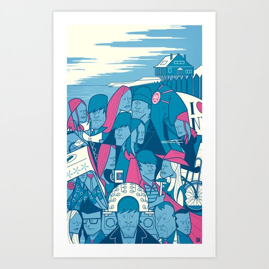 Lacuna Art Print