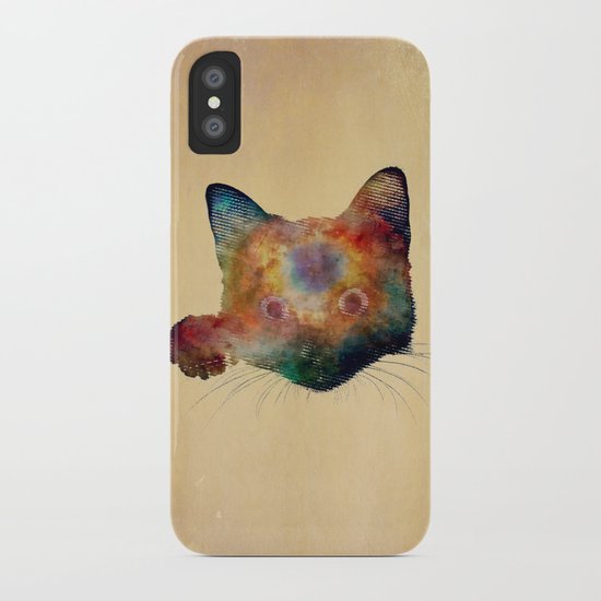 Nebula Cat iPhone Case