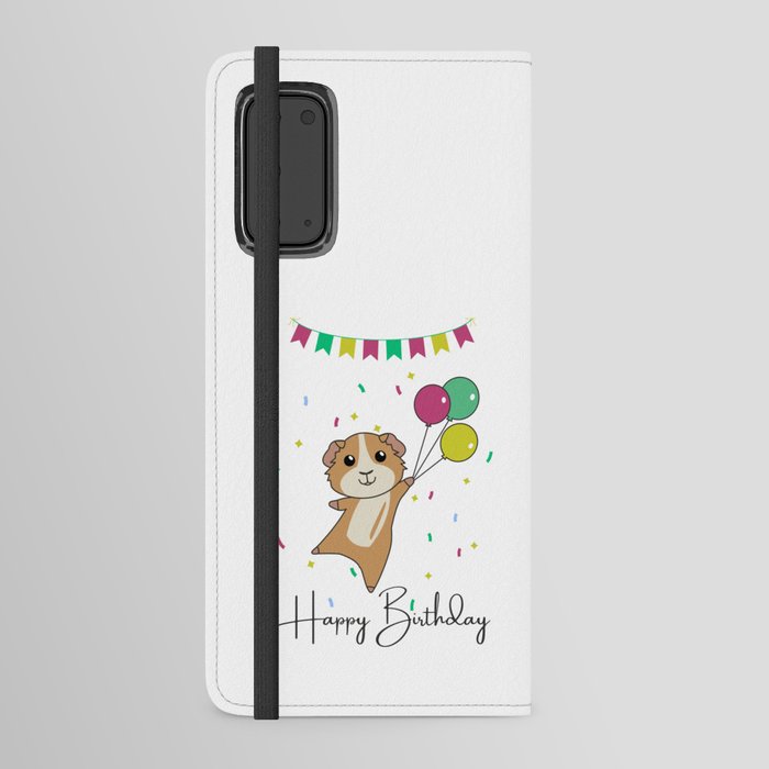 Guinea Pig Wishes Happy Birthday To You Android Wallet Case