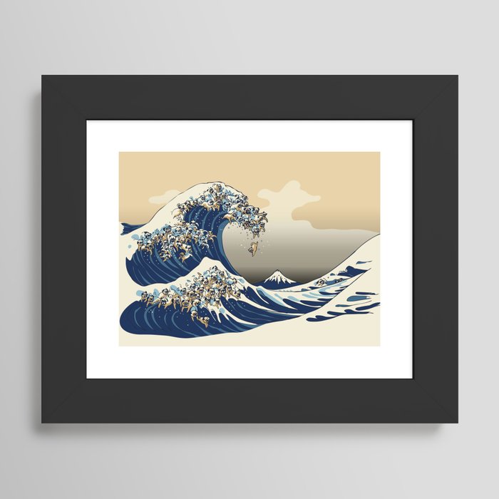 Society6 ケース Pug Workout by Huebucket Today Workout with the pug Art Print by Huebucket | Society6