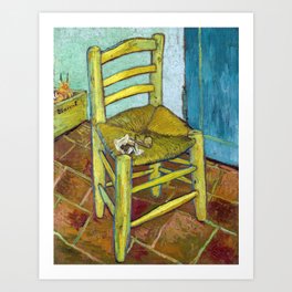 Vincent van Gogh - Van Gogh's Chair Art Print