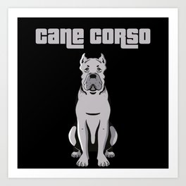 Cane Corso Italiano Dogs | Dog Owner Cane Corsos Art Print