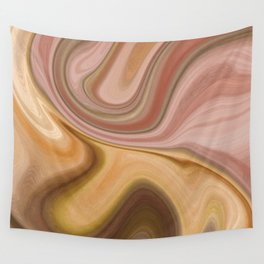 Brown Marble Wall Tapestry