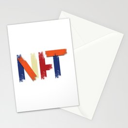 NFT art Stationery Card
